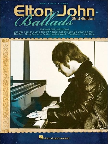 Cover for Elton John · Elton John Ballads (Paperback Book) (1994)
