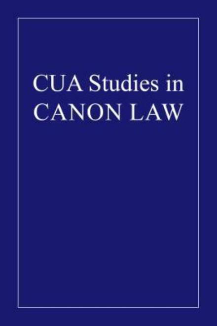 Cover for Donovan · The Clerical Obligations of Canons 138 and 140 - CUA Studies in Canon Law (Hardcover Book) (2014)