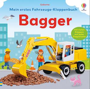 Cover for Mein erstes Fahrzeuge-Klappenbuch: Bagger (Book) (2024)