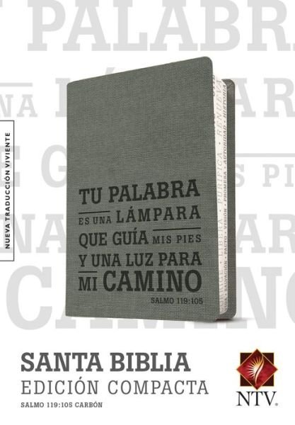 Cover for Tyndale House Publishers · NTV Edicion Compacta Salmo 119:105 (Leather Book) [Grey Imitation] (2013)