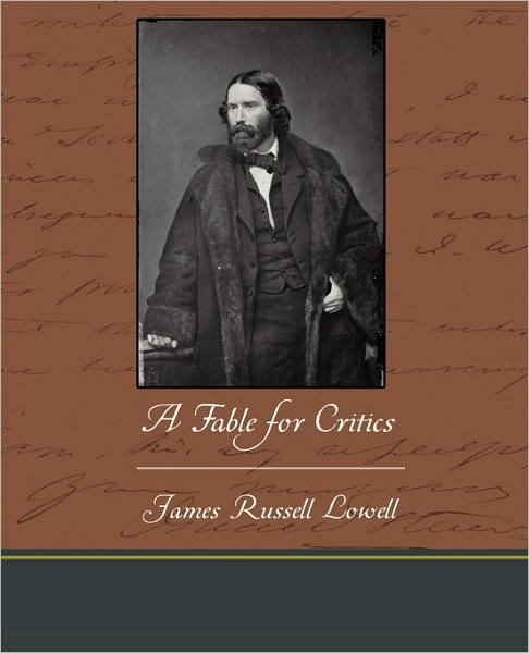 Cover for James Russell Lowell · A Fable for Critics (Paperback Book) (2010)