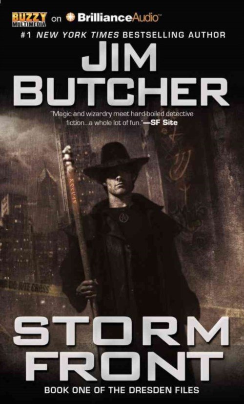 Storm Front (The Dresden Files) - Jim Butcher - Lydbok - Buzzy Multimedia on Brilliance Audio - 9781480580503 - 1. april 2014