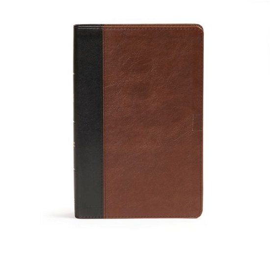 Cover for CSB Bibles by Holman CSB Bibles by Holman · CSB Ultrathin Bible, Espresso / Black Leathertouch (Læderbog) (2019)