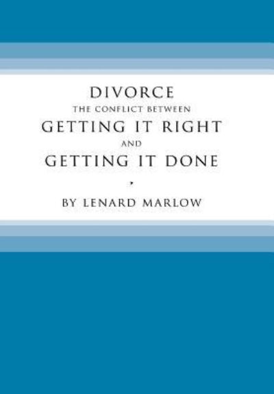 Cover for Lenard Marlow · Divorce (Hardcover Book) (2017)