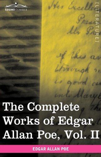 Cover for Edgar Allan Poe · The Complete Works of Edgar Allan Poe, Vol. II (In Ten Volumes): Tales (Innbunden bok) (2009)