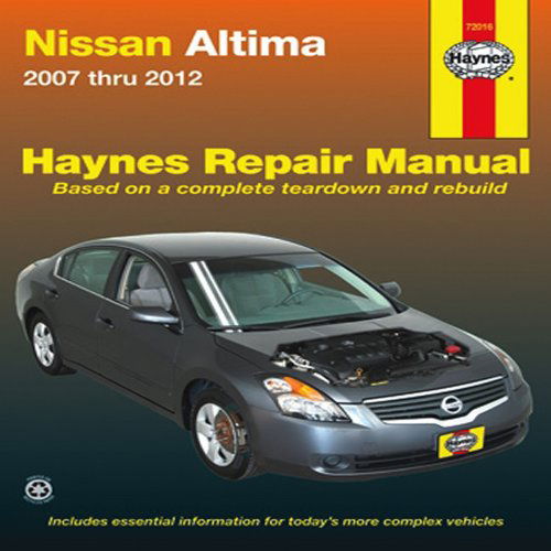 Cover for Haynes Publishing · Nissan Altima (07-12) (Paperback Bog) (2016)