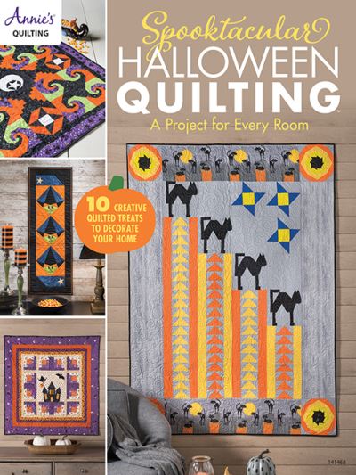 Cover for Annie's · Spooktacular Halloween Quilting (Book) (2020)