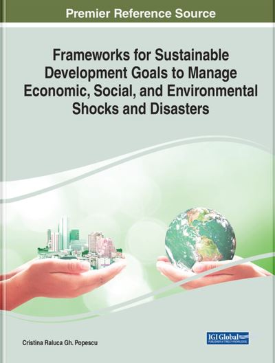 Cover for Cristina Raluca Gh Popescu · Frameworks for Sustainable Development Goals to Manage Economic, Social, and Environmental Shocks and Disasters (Book) (2022)