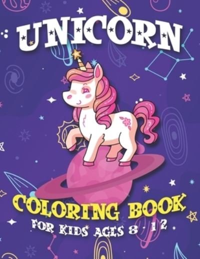 Cover for William Hill · Unicorn Coloring Book (Paperback Book) (2019)