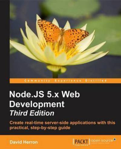 Cover for David Herron · Node.js Web Development - Third Edition (Paperback Book) [3 Revised edition] (2016)