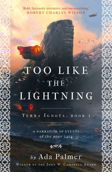 Cover for Ada Palmer · Too Like the Lightning - Terra Ignota (Paperback Book) (2017)