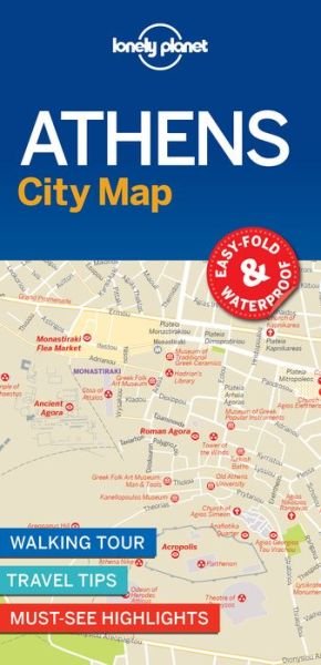 Cover for Lonely Planet · Lonely Planet Athens City Map - Map (Map) (2018)