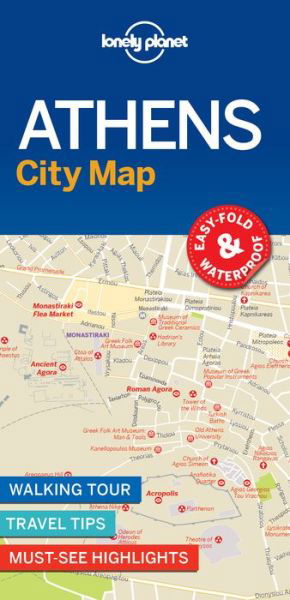 Cover for Lonely Planet · Lonely Planet Athens City Map - Map (Kort) (2018)