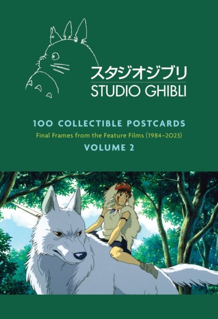 Cover for Studio Ghibli · Studio Ghibli: 100 Postcards, Volume 2: Final Frames from the Feature Films (1984–2023) (Postkort) (2024)