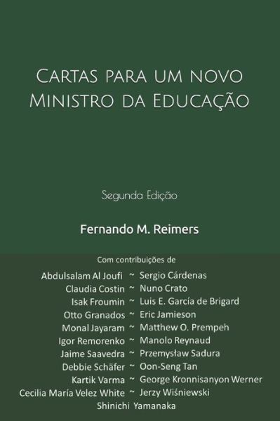 Cover for Fernando M. Reimers · Cartas para um novo Ministro da Educao (Paperback Book) (2019)