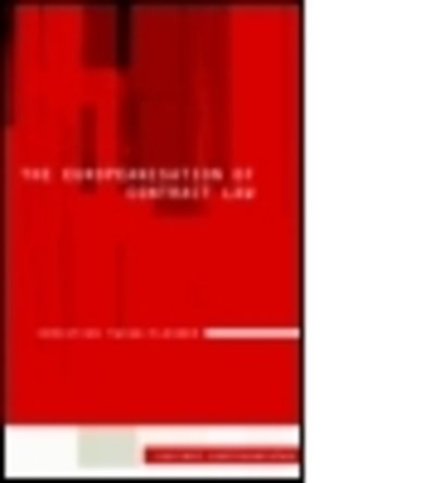 Cover for Twigg-Flesner, Christian (University of Hull, UK) · The Europeanisation of Contract Law: Current Controversies in Law (Paperback Book) (2008)