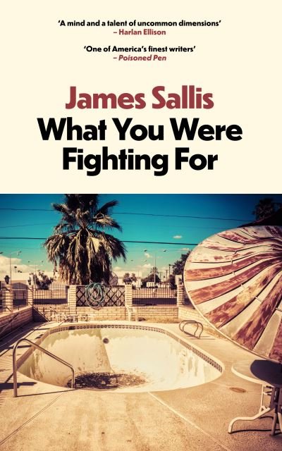 Cover for James Sallis · What You Were Fighting For (Paperback Book) (2024)