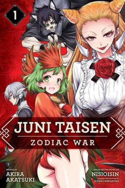 Cover for Nisioisin · Juni Taisen: Zodiac War (manga), Vol. 1 - Juni Taisen: Zodiac War (manga) (Paperback Book) (2018)