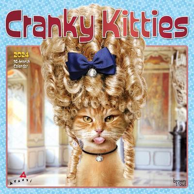 Cover for Browntrout · Avanti Cranky Kitties 2024 Square Foil (Calendar) (2023)