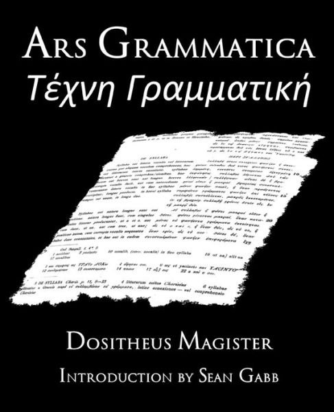 Cover for Dositheus · Ars Grammatica (Paperback Book) (2018)