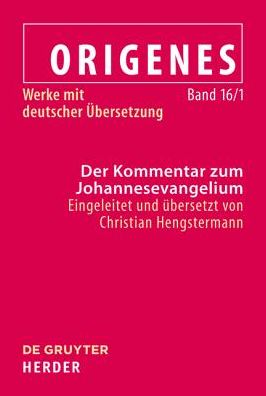 Cover for Origenes · Werke.m.dt.Üb.16/1 Komm.Johann (Book) (2022)