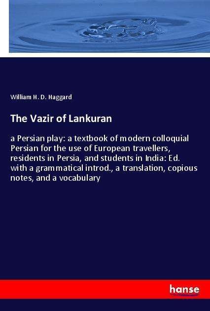 Cover for Haggard · The Vazir of Lankuran (Book)