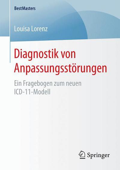 Cover for Lorenz · Diagnostik von Anpassungsstörung (Book) (2016)