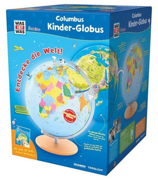 WAS IST WAS Junior Columbus Kinder-Globus - Tessloff Verlag - Merchandise - Tessloff Verlag - 9783788622503 - 27. September 2021