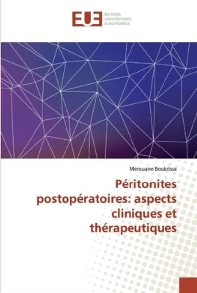 Cover for Boukrissa · Péritonites postopératoires: (Book) (2019)