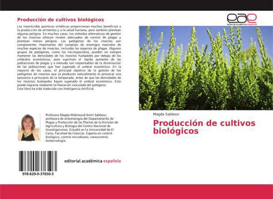 Cover for Sabbour · Producción de cultivos biológic (Book)