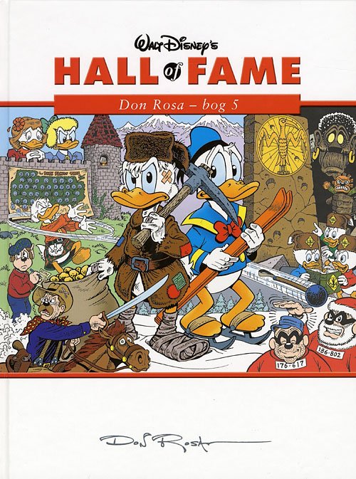 Cover for Don Rosa · Walt Disney's Hall of fame, 20: Hall of Fame nr. 20  - Don Rosa 5 (Bound Book) [1er édition] [Indbundet] (2007)
