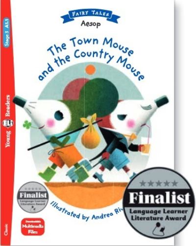 Cover for Aesop · Young ELI Readers - Fairy Tales: The Town Mouse and the Country Mouse + download (Pocketbok) (2021)