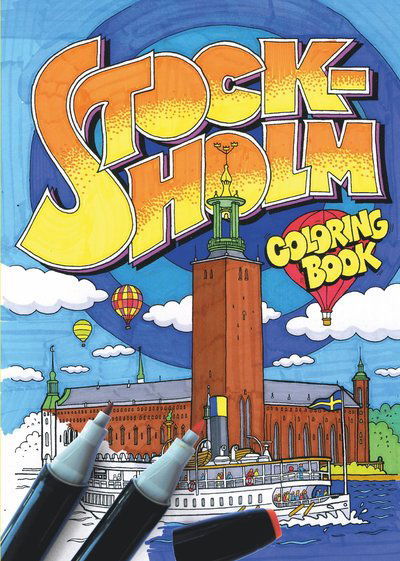 Cover for Martin Ander · Stockholm coloring book (Bok) (2016)