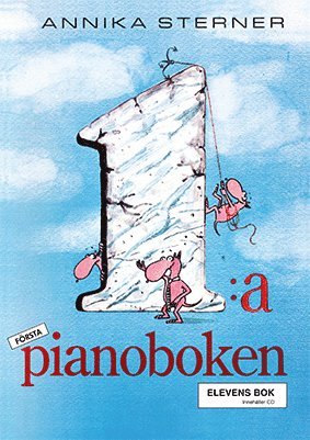 Cover for Annika Sterner · Första Pianoboken inkl cd (Paperback Book) (2017)