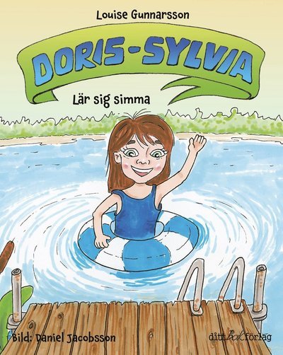 Cover for Louise Gunnarsson · Doris-Sylvia lär sig simma (Innbunden bok) (2022)