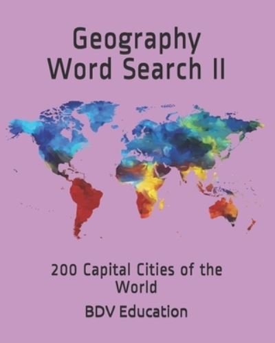 Cover for Bdv Education · Geography Word Search II (Paperback Book) (2020)