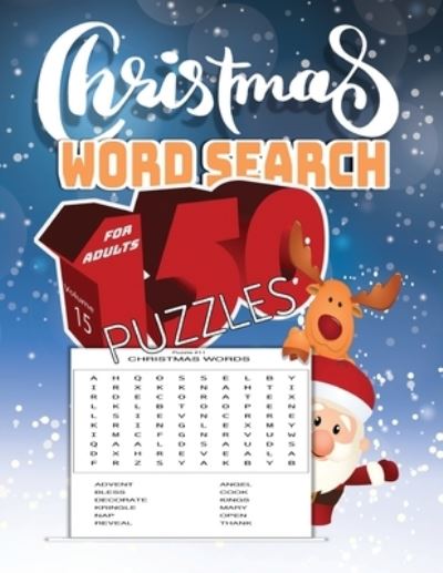 Cover for S M Design · Christmas Word Search 150 Puzzles for Adults Volume 15 (Paperback Book) (2020)