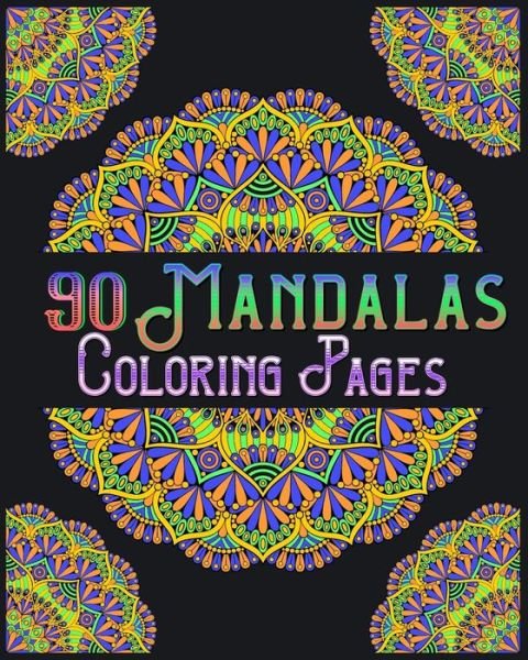 Cover for Soukhakouda Publishing · 90 Mandalas Coloring Pages (Paperback Bog) (2020)