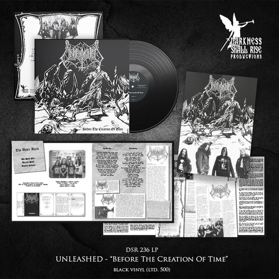 Before the Creation of Time (Black Vinyl) - Unleashed - Music - DARKNESS SHALL RISE PRODUCTION - 9956683732503 - May 24, 2024