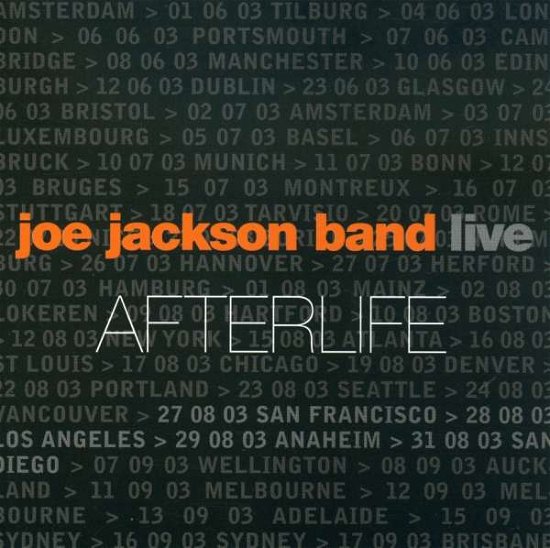 Cover for Joe Jackson · Afterlife (Live) -nld Ver (CD) [Bonus CD edition] (2004)