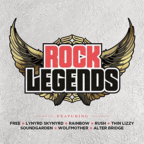 Cover for Rock Legends · Free,lynyrd Skynyrd,rainbow,rush... (CD) (2019)