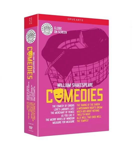 Cover for Shakespeare's Globe · Comedies (DVD) [Box set] (2017)