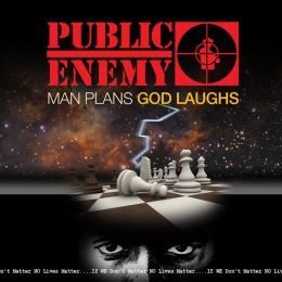 Cover for Public Enemy · Man Plans God Laughs (LP) (2015)