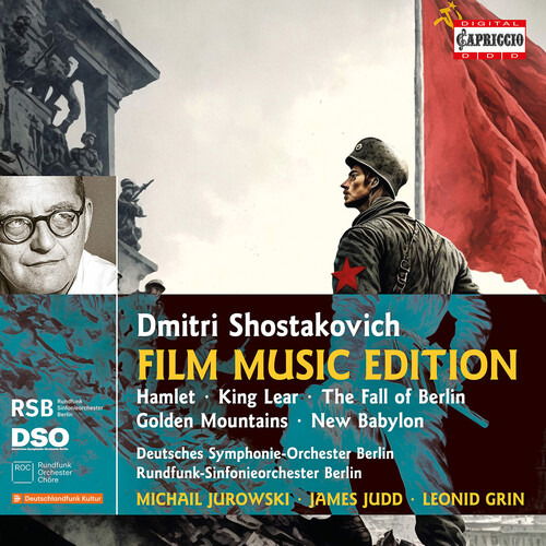 Shostakovich: Film Music Edition - Deutsches Symphonie-Orchester Berlin - Musiikki - CAPRICCIO - 0845221074504 - perjantai 3. tammikuuta 2025