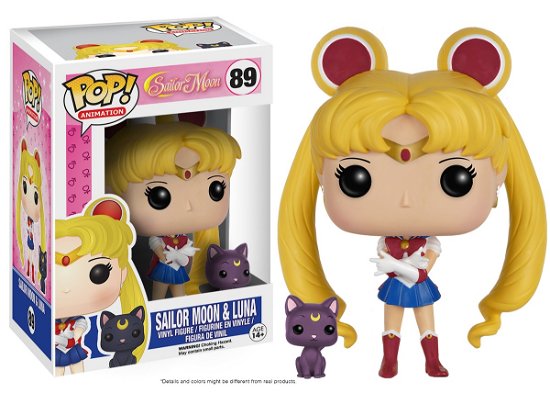 Cover for Funko Pop! · Pop! Sailor Moon: Sailor Moon with Luna (Legetøj) (2016)
