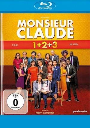 Cover for Monsieur Claude Box 1-3 · Monsieur Claude Box 1-3/blu-ray (Blu-ray) (2022)