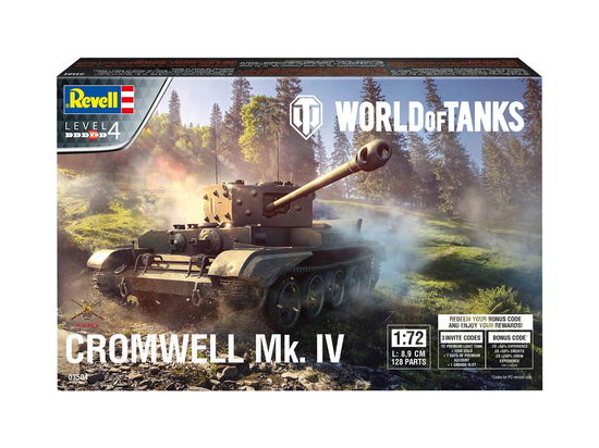 World of Tanks Modellbausatz 1/72 Cromwell Mk. IV - Revell - Merchandise - Revell - 4009803003504 - January 25, 2024