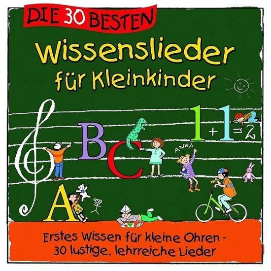 Cover for Simone Sommerland,karsten Glück &amp; Die Kita-frösche · Die 30 Besten Wissenslieder Für Kleinkinder (CD) (2013)