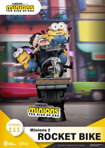 Cover for Minions · Minions 2 D-Stage PVC Diorama Rocket Bike 15 cm (Toys) (2022)