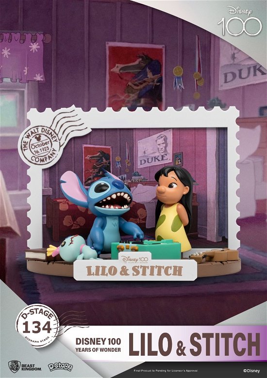 Disney 100 Yrs Ds-134 Lilo & Stitch D-stage 6 Stat - Beast Kingdom - Merchandise -  - 4711385240504 - November 27, 2024